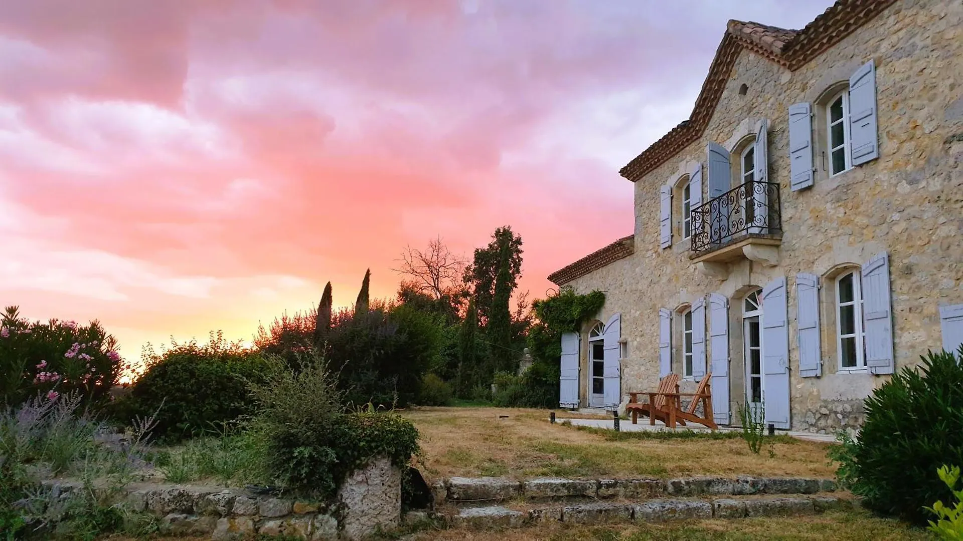 Villa Maison Gasconne, 6 Chambres, Piscine 14X5, Vue Sur Les Vignobles Castelnau-sur-lʼAuvignon