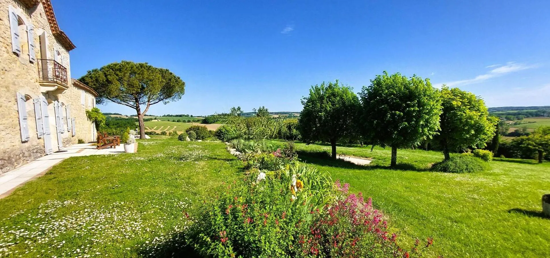 Maison Gasconne, 6 Chambres, Piscine 14X5, Vue Sur Les Vignobles Castelnau-sur-lʼAuvignon Villa