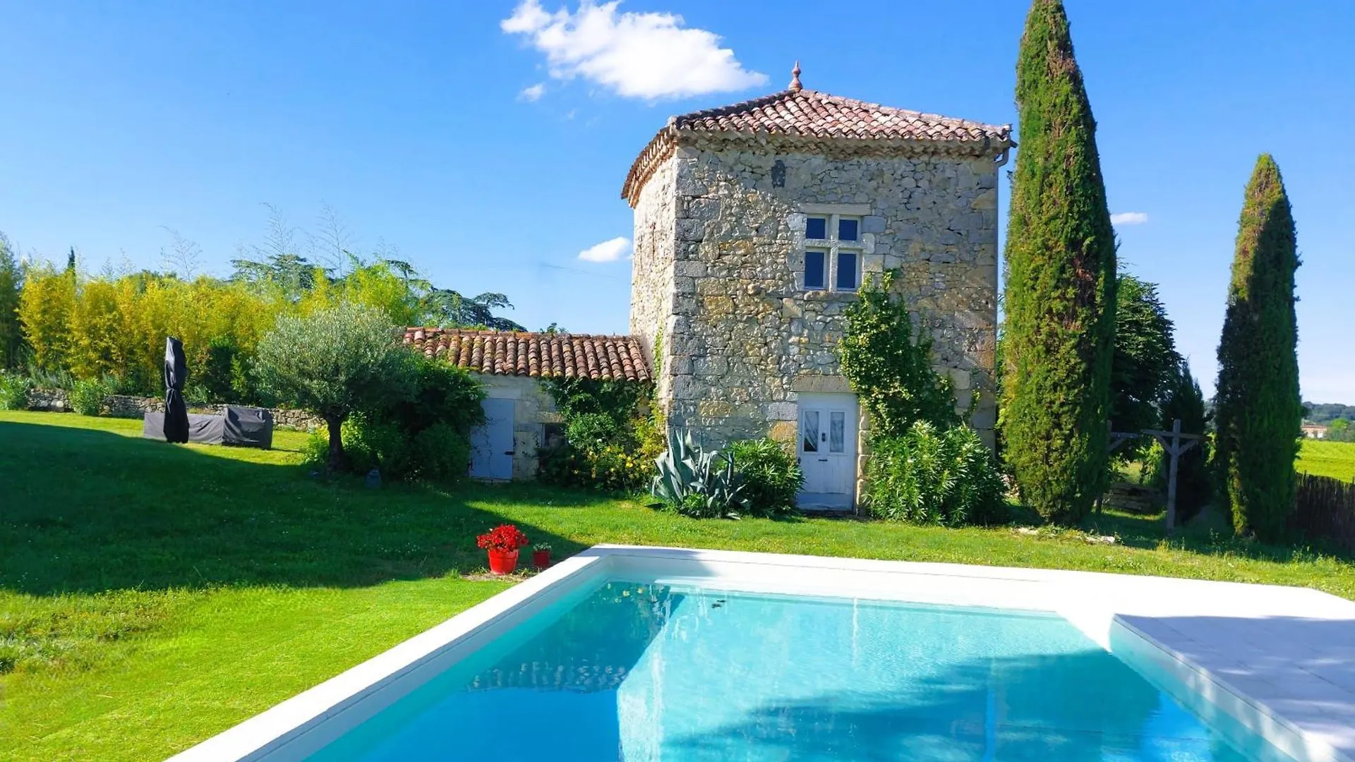 Villa Maison Gasconne, 6 Chambres, Piscine 14X5, Vue Sur Les Vignobles Castelnau-sur-lʼAuvignon França